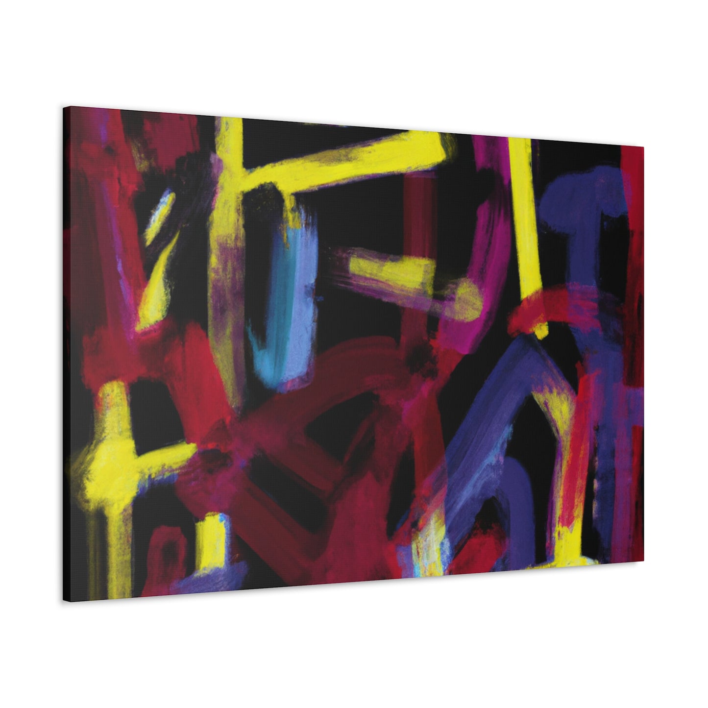 "Entwining Vibrant Horizons" - Canvas