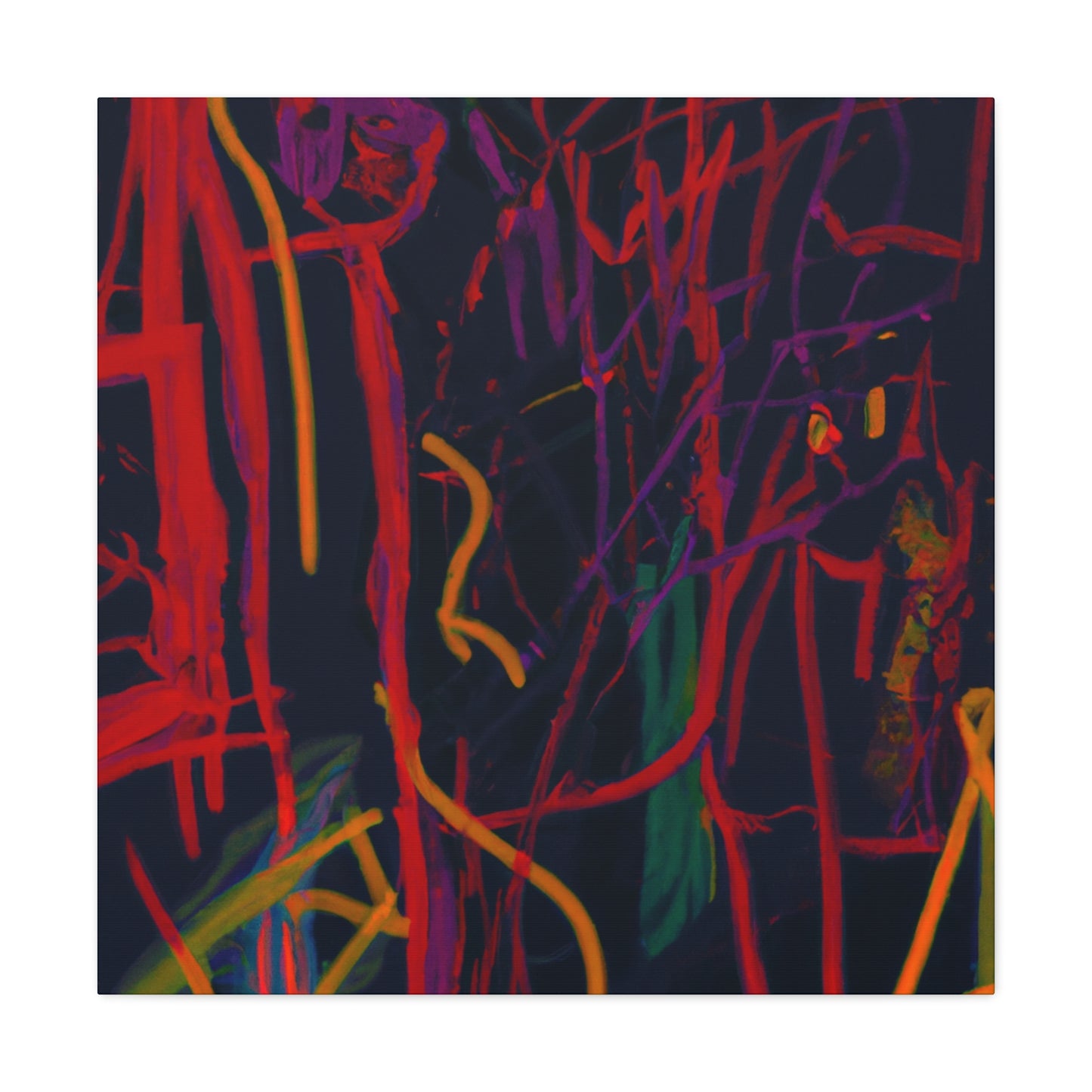 "Vibrant Reflection" - Canvas